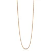 45 cm ZINZI zilveren palmier ketting rosé verguld ZILC-P45R