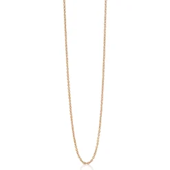 45cm ZINZI zilveren anker ketting rosé verguld ZILC-A45R