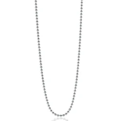 42cm ZINZI zilveren bolletjes ketting ZILC-B42