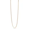 80cm ZINZI zilveren gourmet ketting rosé verguld ZILC-G80R