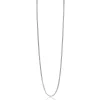 90cm ZINZI zilveren gourmet ketting. ZILC-G90
