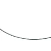 43cm Zinzi zilveren omega collier 1mm breed ZIOM1-43