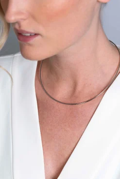 43cm Zinzi zilveren omega collier 1,5mm breed ZIOM15-43