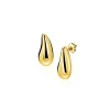8,5mm ZINZI gold plated zilveren oorstekers druppelvorm ZIO2719G