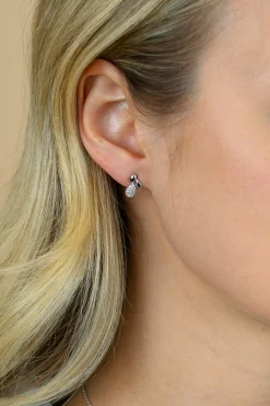 12mm ZINZI zilveren oorstekers 3 druppelvormen ZIO2746