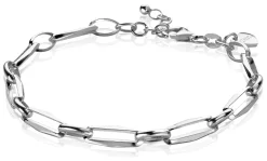 ZINZI CHARMS zilveren schakel armband CH-A10
