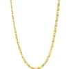 ZINZI Gold 14 karaat gouden fantasie schakel-collier 1,6mm breed en lengte 45cm ZGC295