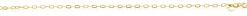 ZINZI Gold 14 karaat gouden armband met ovale schakels 2,2mm breed ZGA291