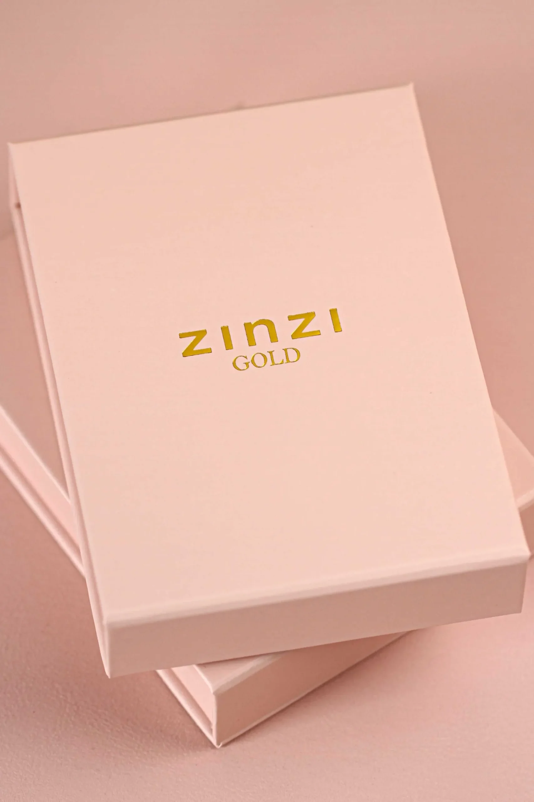 ZINZI Gold 14 karaat gouden collier met 7 rondjes 45cm ZGC167