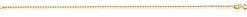 ZINZI Gold 14 karaat gouden bolletjes armband 1,3mm breed ZGA292