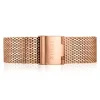 ZINZI stalen mesh horlogeband roségoudkleurig 18mm RETBAND2