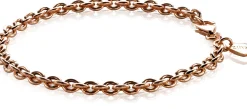 ZINZI zilveren armband rosé verguld 19cm ZIA1153R