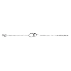 Zinzi zilveren armband ronde vormen 16-19cm ZIA1278