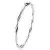 ZINZI zilveren bangle armband met gedraaide buis 4mm met luxe scharniersluiting ZIA2756