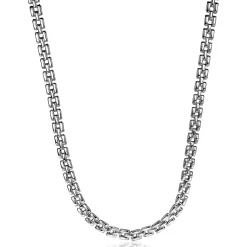 ZINZI zilveren collier rolexstyle schakel 5mm breed 43cm ZIC2149