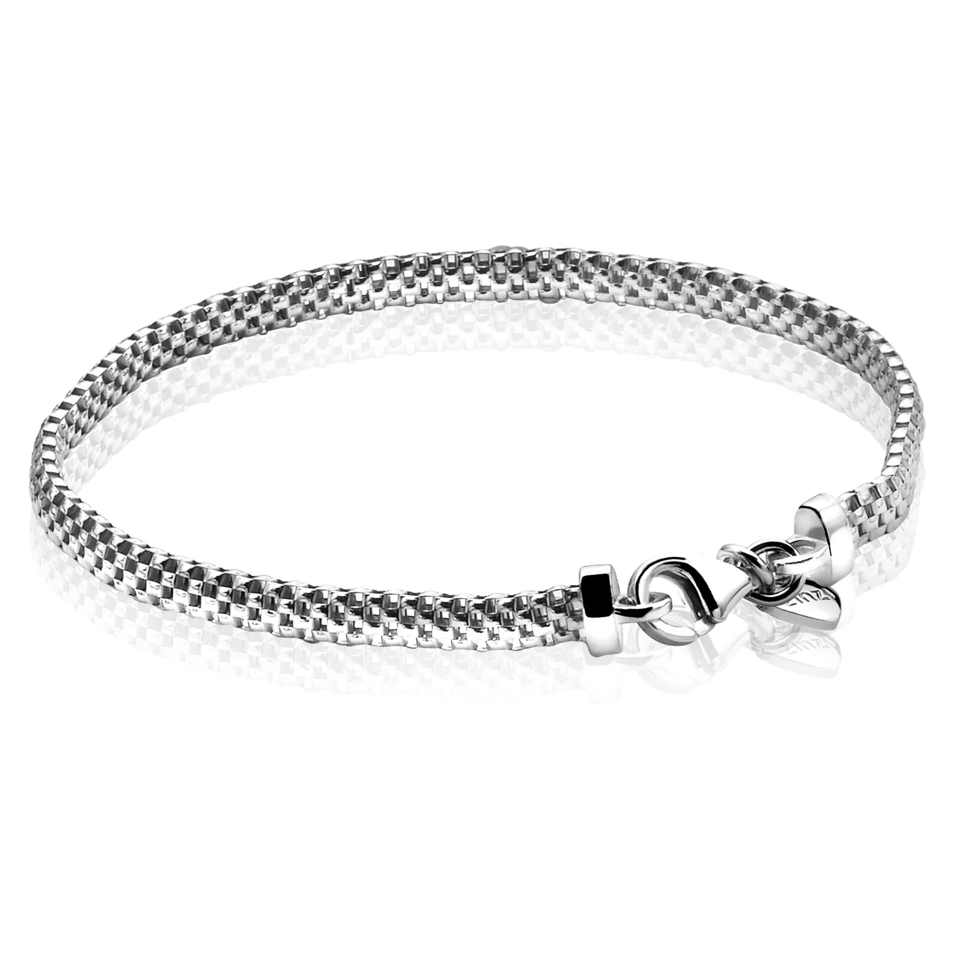 Zinzi zilveren fantasie armband 18,5cm ZIA878