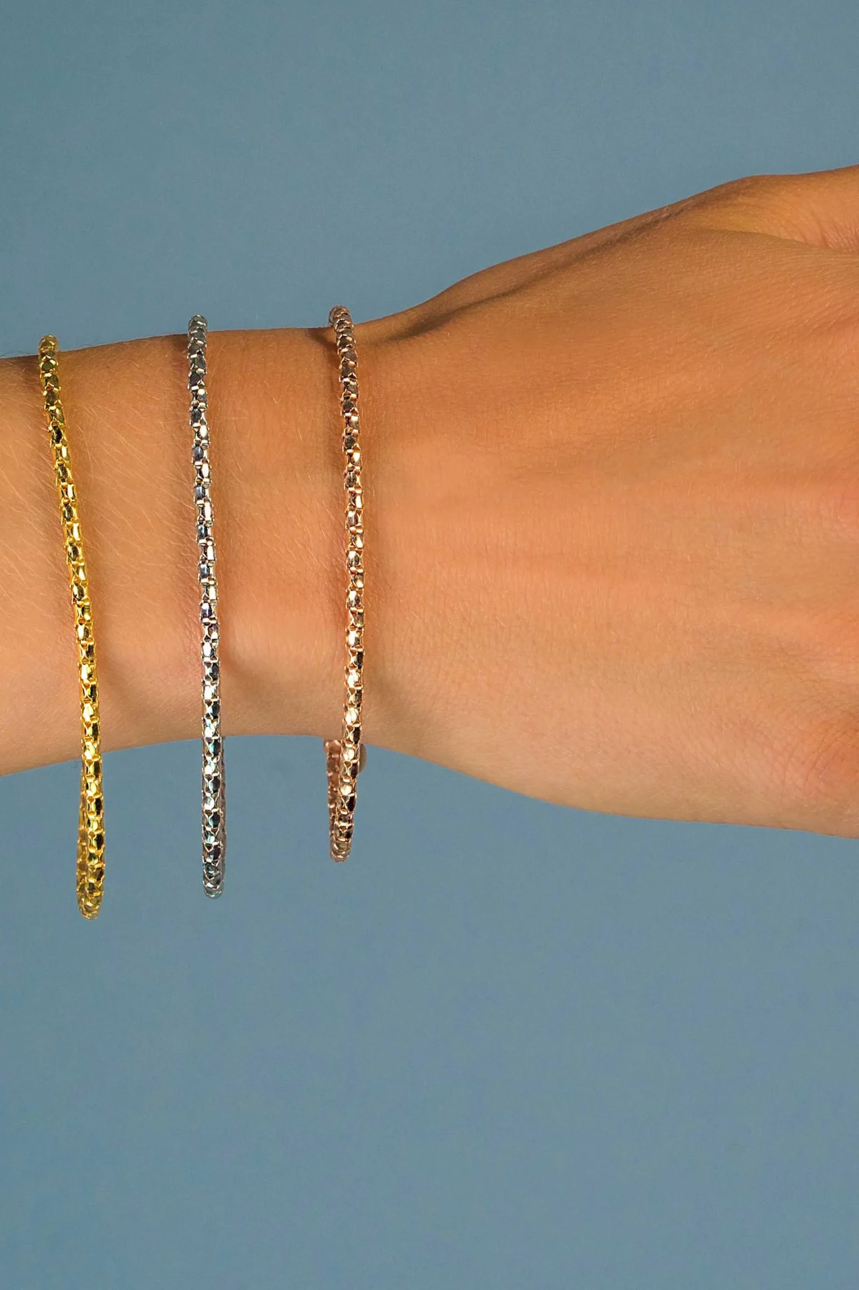 ZINZI zilveren fantasie armband 17-19cm ZIA1129