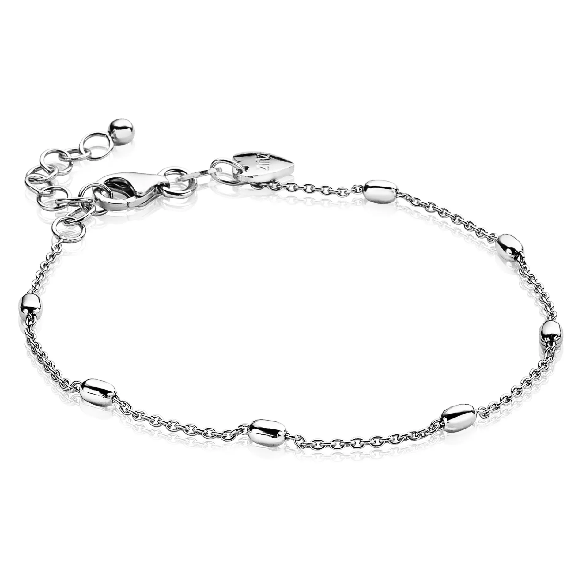 ZINZI zilveren fantasie armband ovaal 16,5-20cm ZIA1655