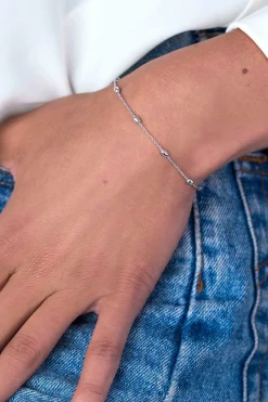 ZINZI zilveren fantasie armband ovaal 16,5-20cm ZIA1655