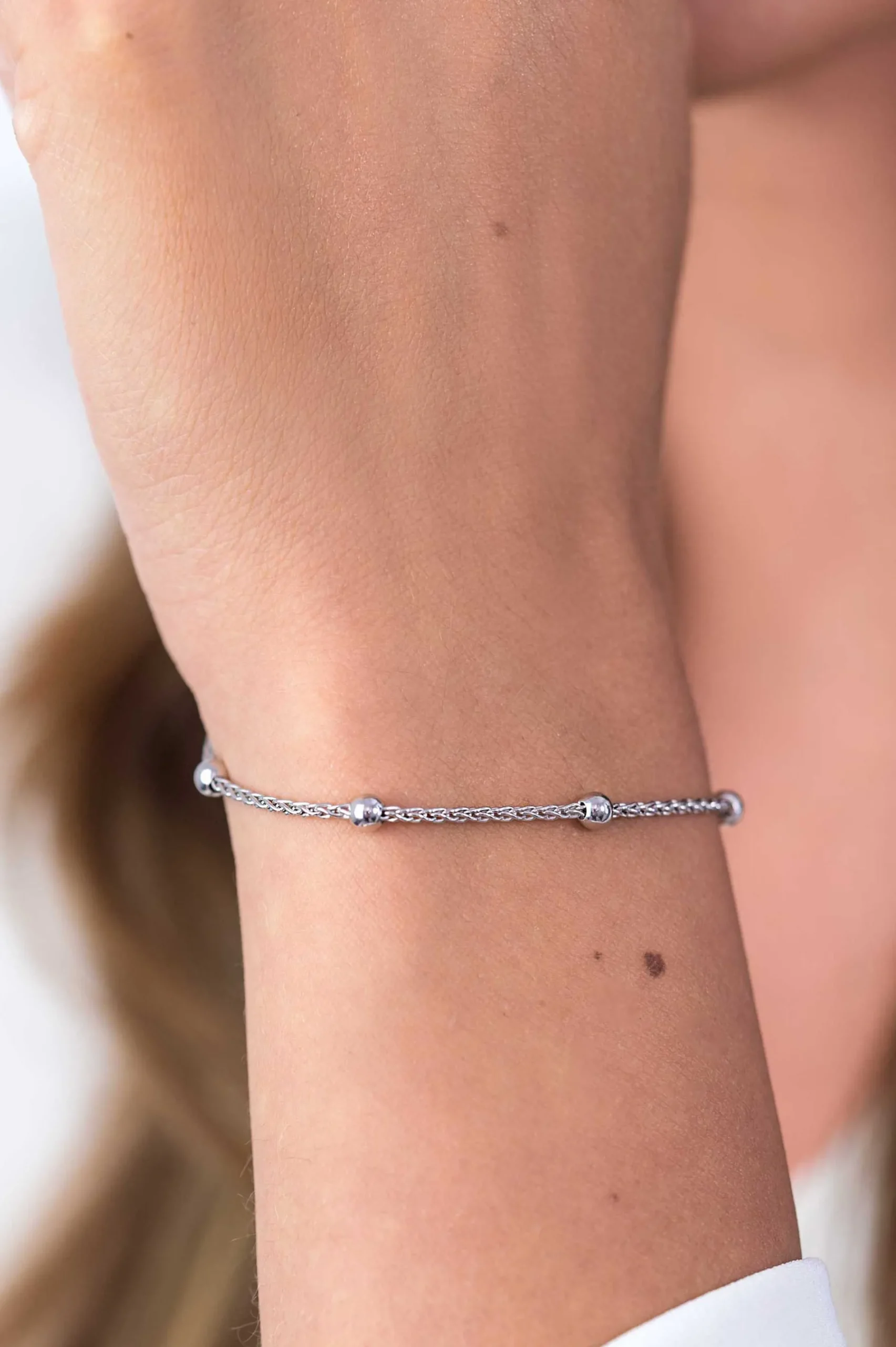 ZINZI zilveren fantasie armband 17,5-20,5cm ZIA1128