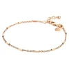 ZINZI zilveren fantasie armband rosé verguld 17-20cm ZIA1648R