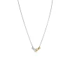 ZINZI zilveren fantasie ketting met aan elkaar verbonden Infinity tekens 42-45cm ZIC2649
