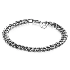 Zinzi zilveren gourmet armband 6,5mm breed 19cm ZIA1056