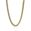 ZINZI zilveren gourmet collier geel verguld 45cm ZIC1056G