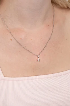 ZINZI zilveren hanger zeester ZIH2064 (zonder collier)
