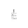 ZINZI zilveren letter hanger E ZIH2140E