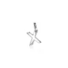ZINZI zilveren letter hanger X ZIH2140X