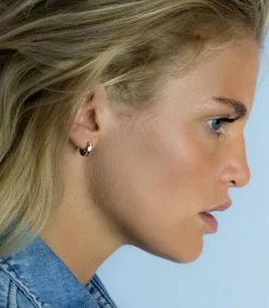 Zinzi zilveren oorringen 12 x 3mm glad met luxe klapsluiting ZIO187