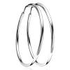 ZINZI zilveren oorringen 45 x 2mm glad ZIO436