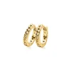 ZINZI zilveren oorringen geel verguld gourmet 15 x 3mm ZIO1175G