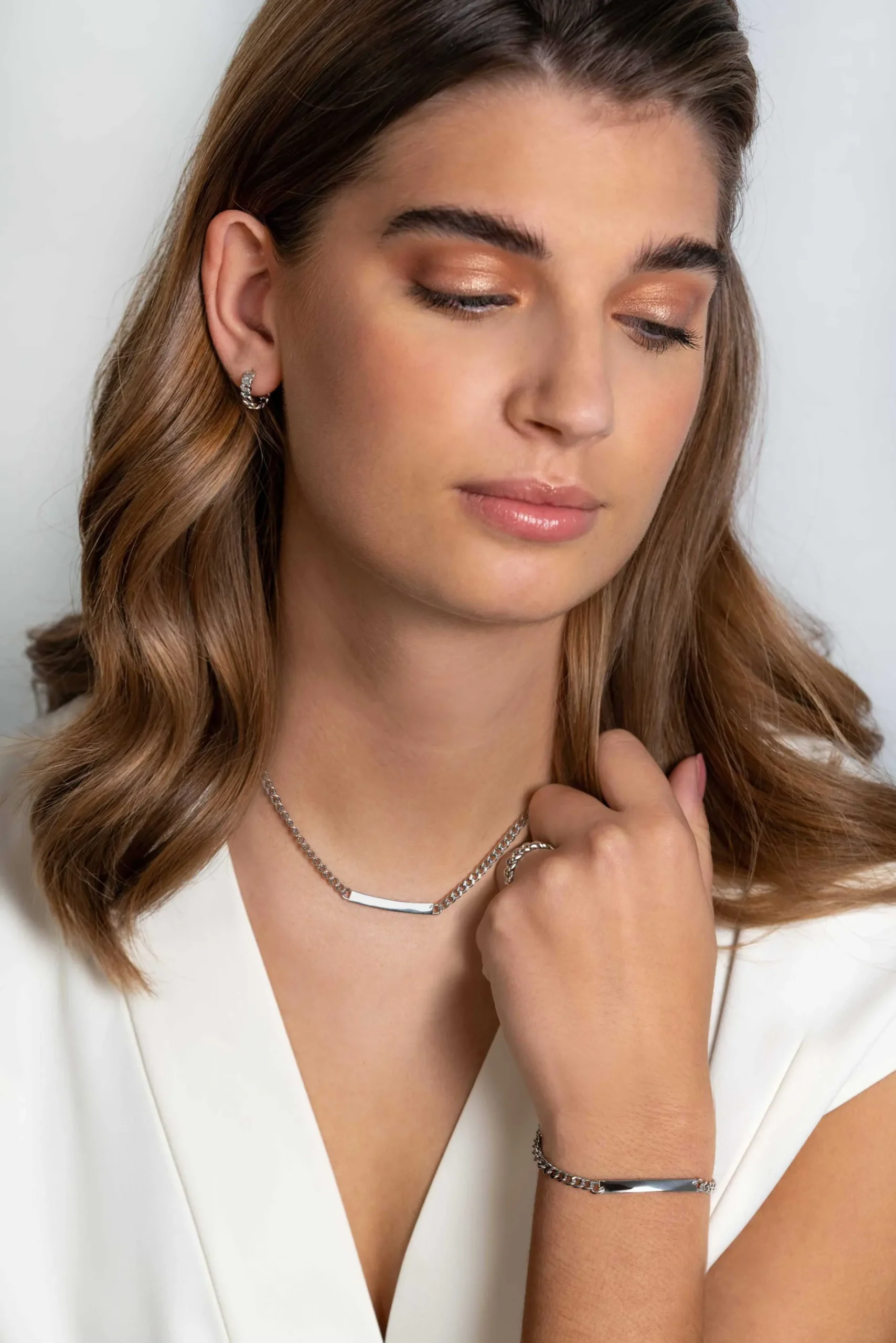 ZINZI zilveren oorringen gourmet 13 x 4mm ZIO2117