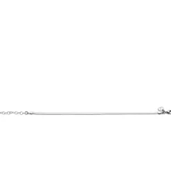 ZINZI zilveren platte slangen-armband 3,5mm breed ZIA2292