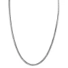 ZINZI zilveren platte slangen-ketting 45cm 3,5mm breed ZIC2402