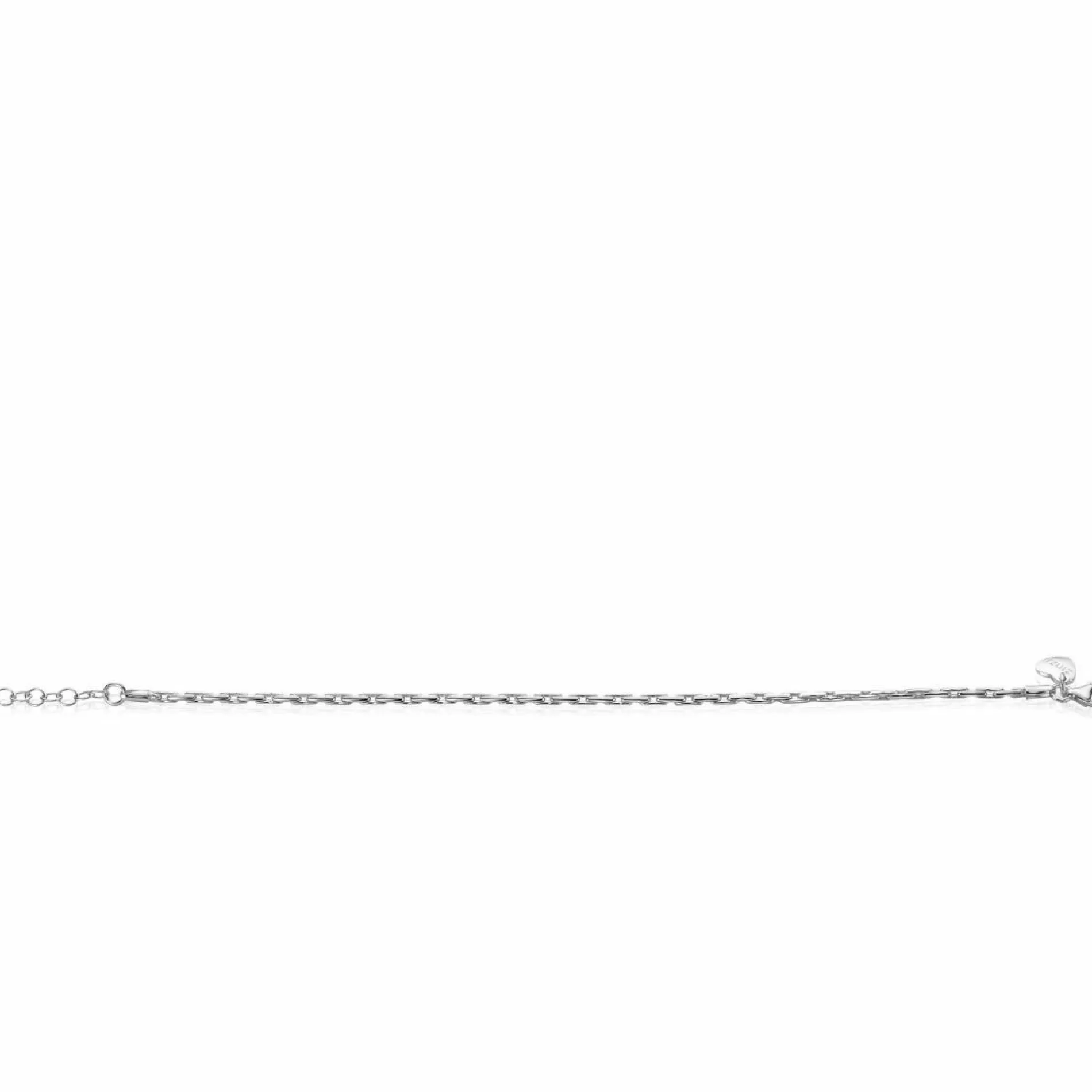 ZINZI zilveren schakel armband 2,3mm breed 18-21cm ZIA2648