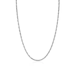 ZINZI zilveren schakel ketting 2,3mm breed 43-45cm ZIC2648