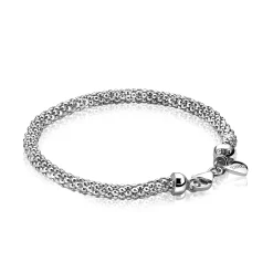 ZINZI zilveren schakelarmband 21cm ZIA1057-21