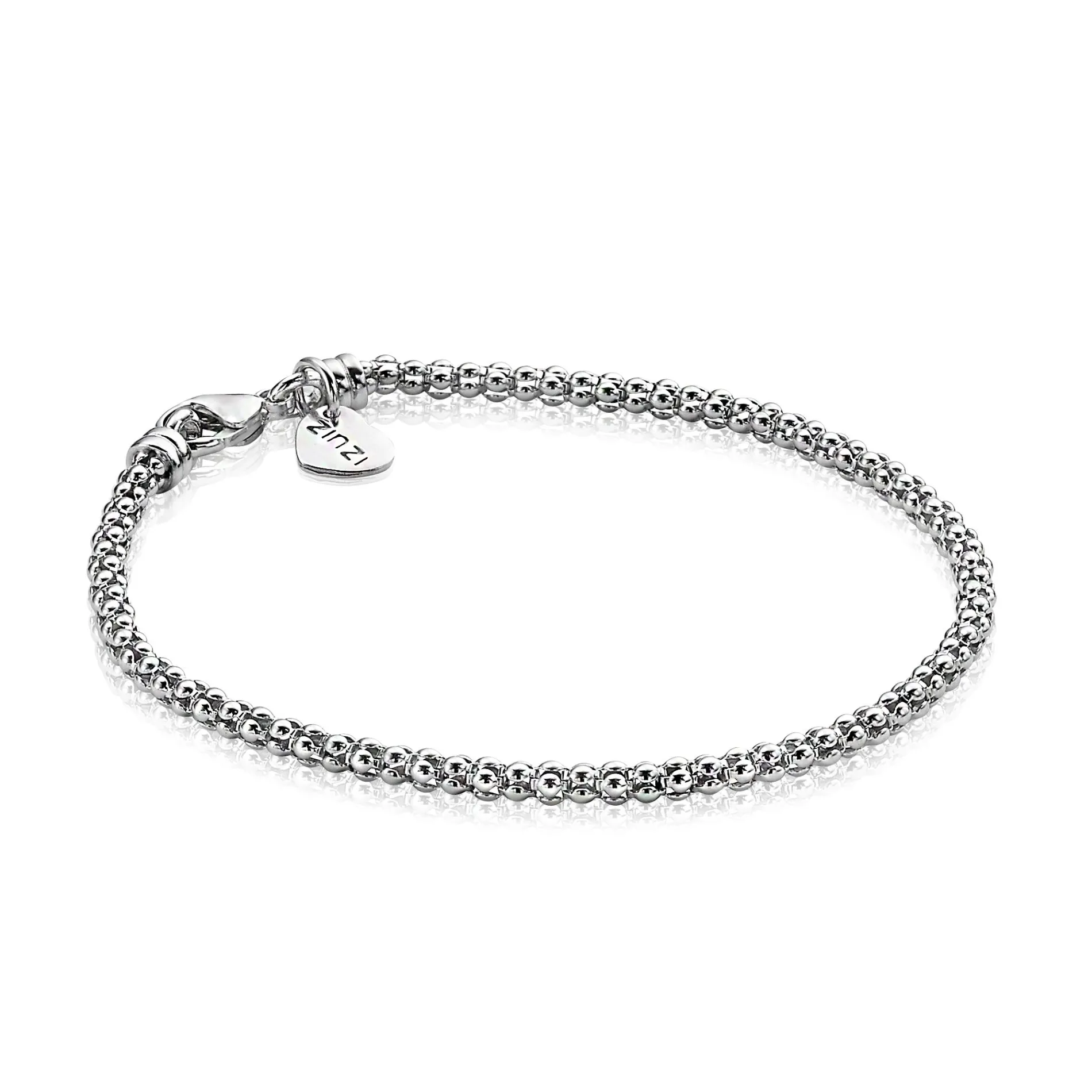Zinzi zilveren schakelarmband 18,5cm ZIA1288