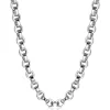 ZINZI zilveren schakelcollier rond 45cm ZIC1702